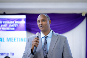 Koshin Speaking after the new interim leadership